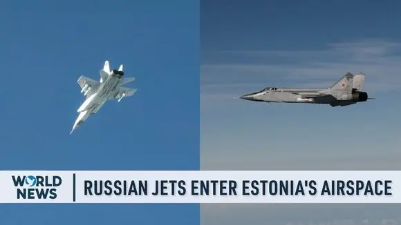 Russian Jets Enter Estonia's Airspace in Latest Test for NATO